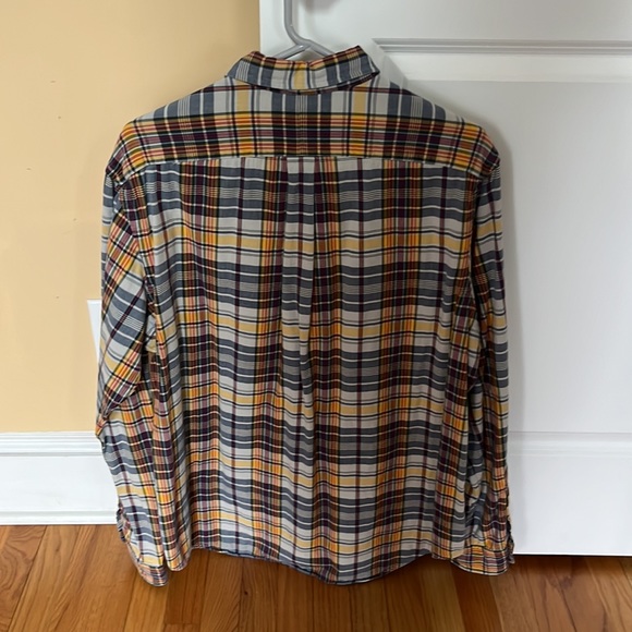 Ralph Lauren Size XL Fully Lined Plaid Flannel Button Down Shirt - Picture 10 of 10
